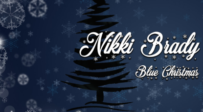 Nikki Brady Blue Xmas Cover